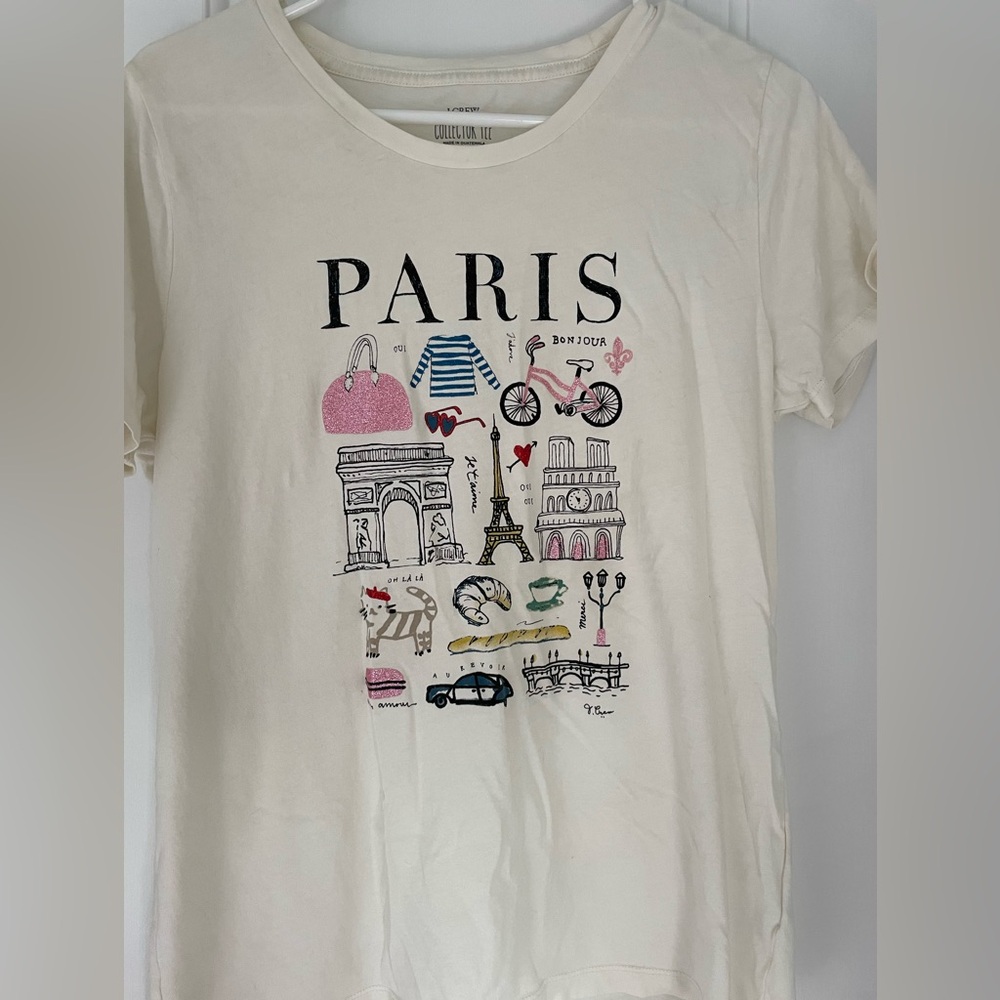 J crew Paris tee EUC